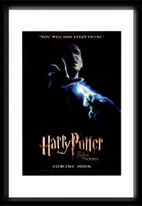 FamousRetail Harry Potter and the Order of the Phoenix film poster