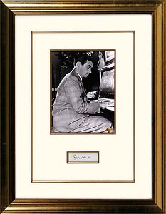 FamousRetail Irving Berlin autograph