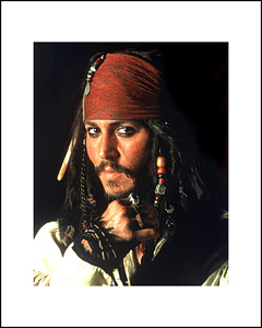 FamousRetail Johnny Depp unsigned 10x8 photo