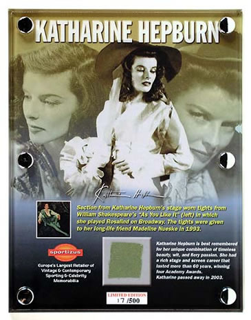 FamousRetail Katharine Hepburn Limited edition swatch