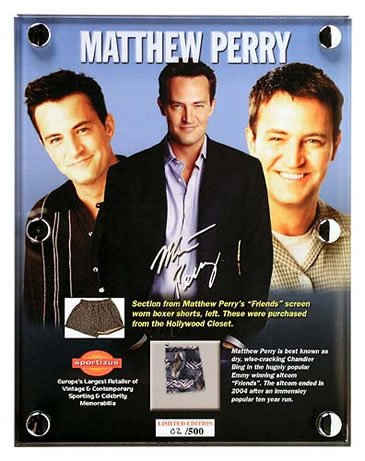 Matthew Perry Limited edition swatch