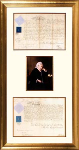 FamousRetail Queen Victoria signed document