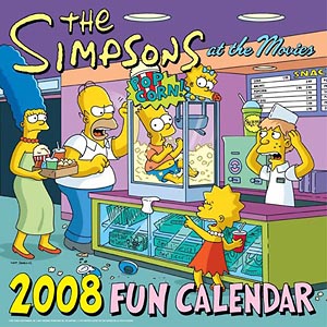 FamousRetail Simpsons Calendar