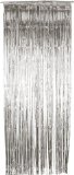 fancydressretail Shimmer Curtain, Silver Tinsel, 91x244cm
