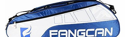 FANGCAN  3 Racket Equipment Bag with Side Pocket (Blue)