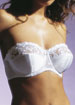 Fantasie Belle strapless underwired bra with detachable clear straps