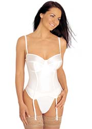 Ivory Rose smooth underwired basque