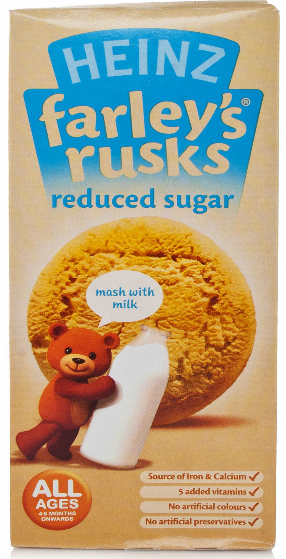 Farley's Rusks Reduced Sugar Original 9 Pack