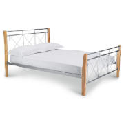 Double Bed Frame with Nestledown Mattress