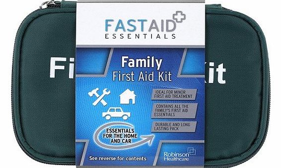 Fastaid Fast Aid Essentials Family First Aid Kit