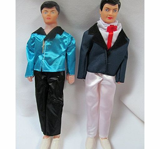 Set of 2 Male Ken, Action Man, Barbie Sized Dolls clothing & shoes (Not Mattel) - by Fat-Catz-copy-catz