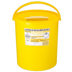 22Ltr Sharpsguard With Yellow Lid (Each)