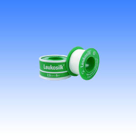Leukosilk Tape 2.5cm x 5m single roll