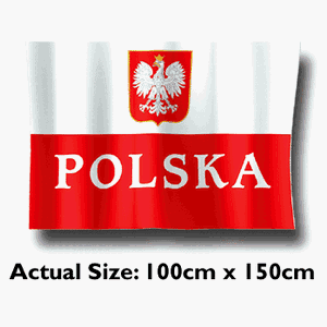 FB Poland Large Flag