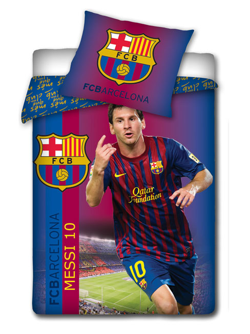 FC Barcelona Barcelona FC Lionel Messi Duvet Cover