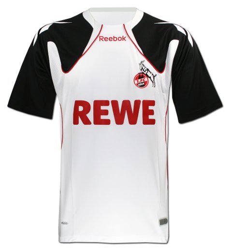 FC Koln Reebok 2010-11 FC Koln Reebok Away Football Shirt