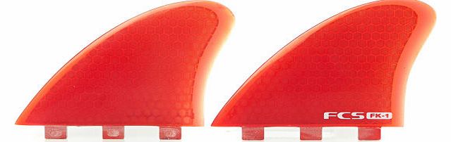 FCS FK 1 Performance Core Fish Keel Twin Fins -