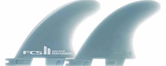 FCS II Performer Glass Flex Medium Quad Rear Fin