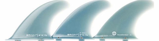 FCS Origin Accelerator Glass Flex Small Tri Fin