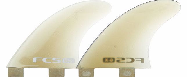 FCS Performance Glass X Side Fins - Smoke