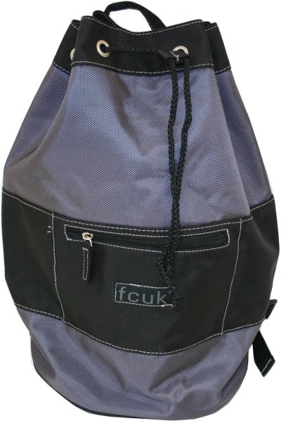FCUK Duffle Bag Black/Grey