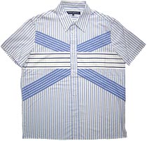 Short-sleeve Stripe Shirt
