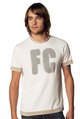 short-sleeved spray-effect T-shirt