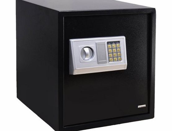FDS Digital Electronic Safety Box Keypad Lock Home Office Gun Safe Large Value Black