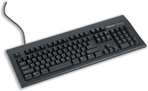 Fellowes 105 Keyboard Standard with Microban