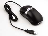FELLOWES optical mouse with built in Microban