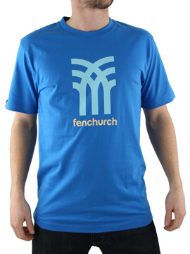 Bright Blue Icon Logo T-Shirt