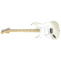 Fender Standard Strat L/H MN- A White