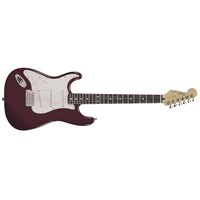 Fender Standard Strat L/H RW- Mid Wine