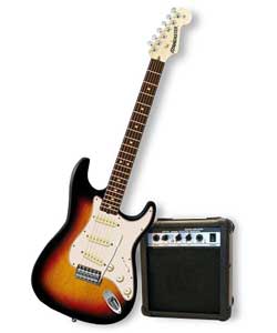Fender Starcaster Electric Guitar Pack 3TS