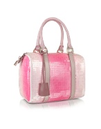 Pink Sequined Forever Boston Bag