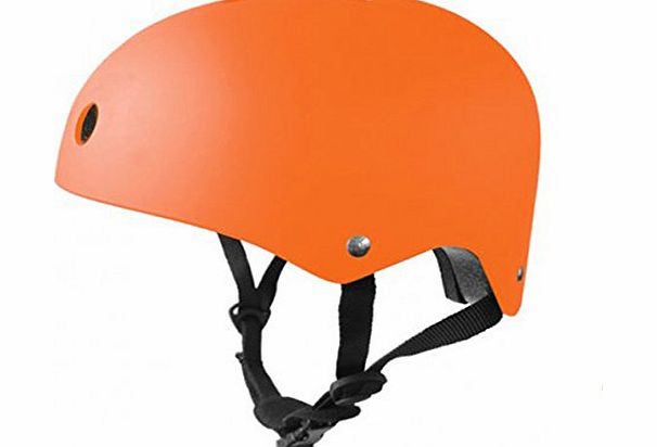 Bike / Bmx / Scooter / Skate Helmet, Available in 7 Colours (Orange, 50-54cm)