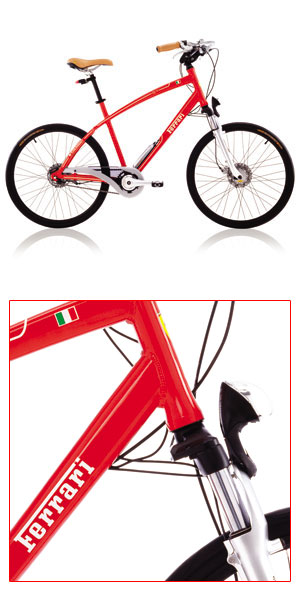 ferrari CX70 Comfort Bike Red