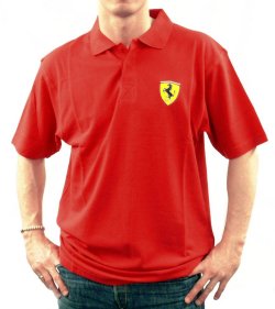 Ferrari Classic Polo Shirt (Red)