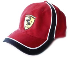 Ferrari Scudetto Horn Cap