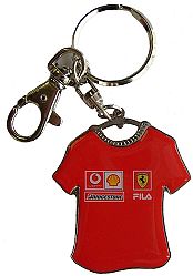 Ferrari Team Shirt Keyring