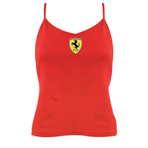 ferrari Lady V-Neck Strappy Vest