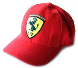 Ferrari Red Scudetto Cap