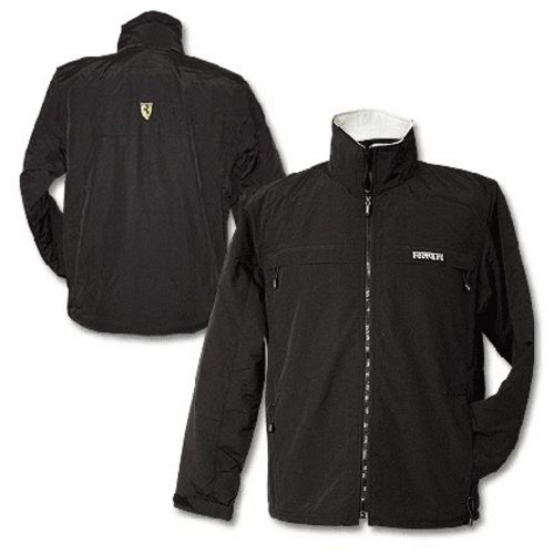 Ferrari teflon fleece lined jacket black