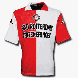 Feyenoord Kappa Feyenoord home 01/02