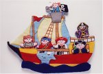 Fiesta Crafts Bath Pirate Ship