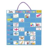 Fiesta Crafts Magnetic Weekly Planner Chart