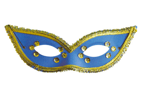 fiesta eyemask, blue