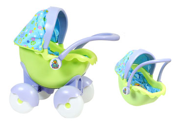 and the Flowertots - Petal Pram and Carrier
