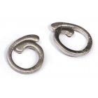 Cercle Earrings 9ct White Gold