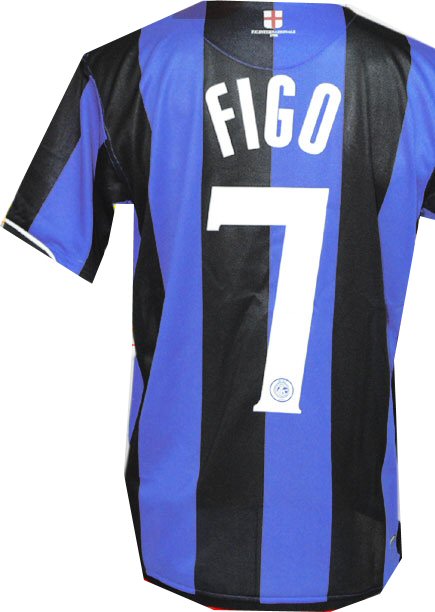 Figo Nike 06-07 Inter Milan home (Figo 7) - Kids